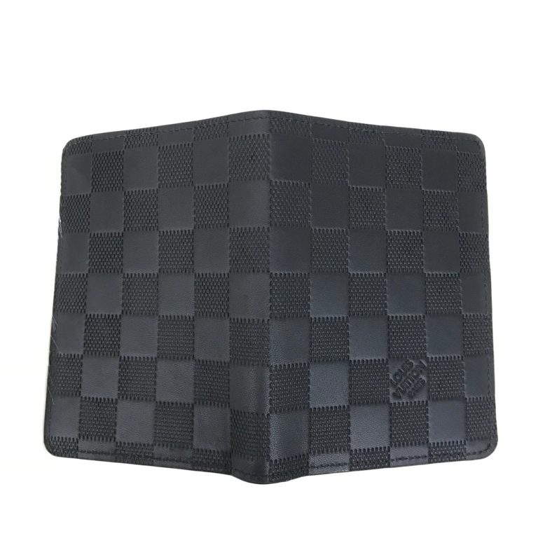 louis vuitton pasaport kilifi damier siyah 13x10cm
