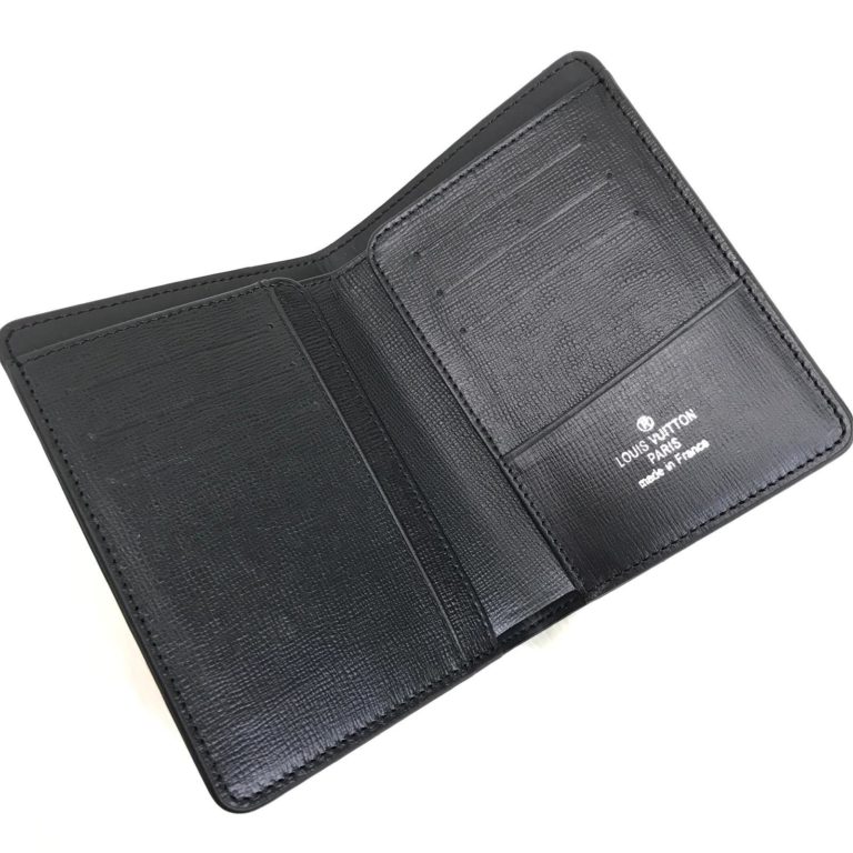 louis vuitton pasaport kilifi monogram siyah 13x10cm
