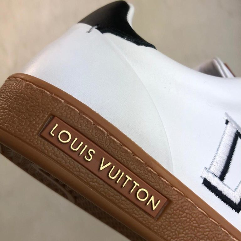 louis vuitton sneakers frontrow vintage suede siyah beyaz kutulu