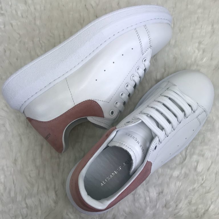 Alexander McQueen Spor Ayakkabi Pembe Sneaker