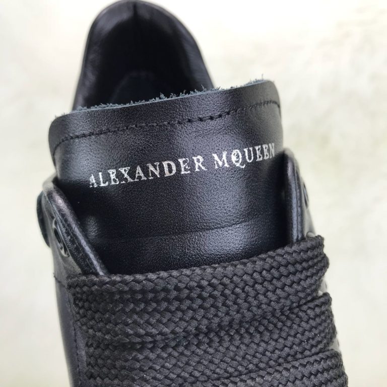 Alexander McQueen Spor Ayakkabi Siyah Sneaker