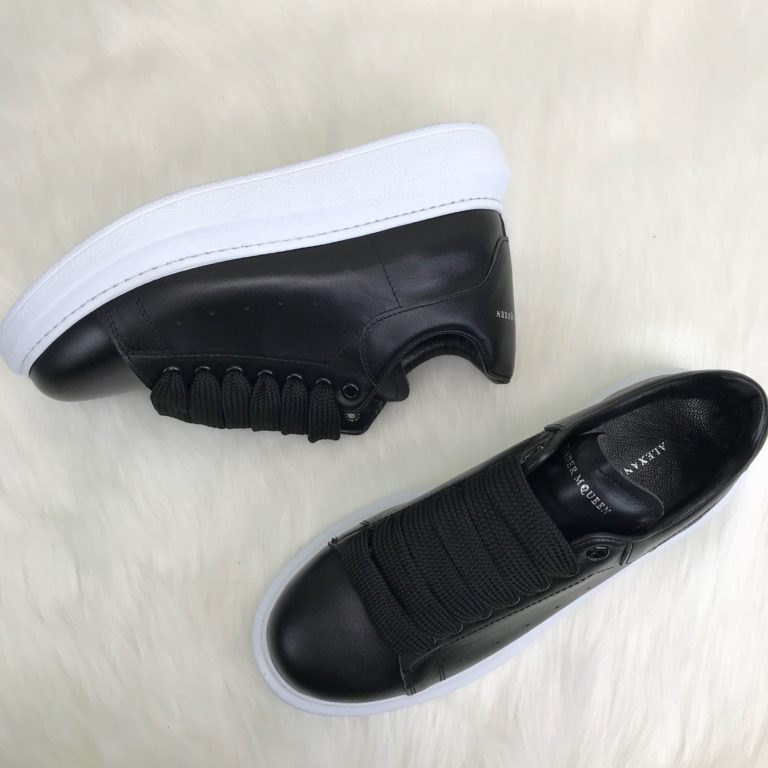 Alexander McQueen Spor Ayakkabi Siyah Sneaker