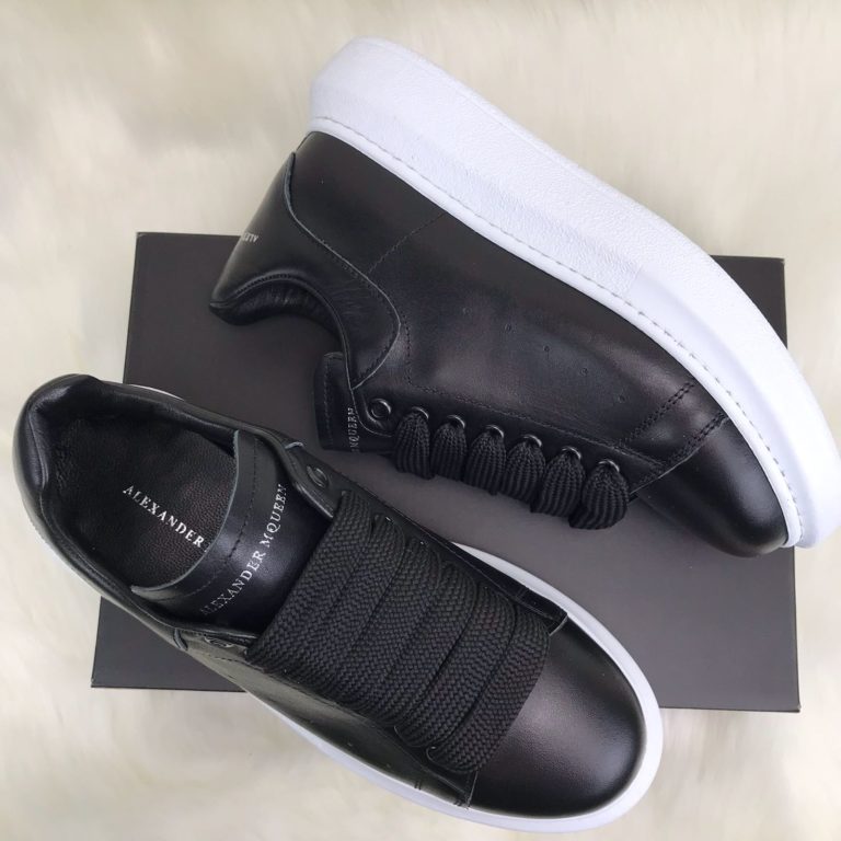 Alexander McQueen Spor Ayakkabi Siyah Sneaker