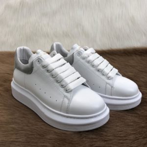 Alexander McQueen Spor Ayakkabi Sneaker Arkasi gri