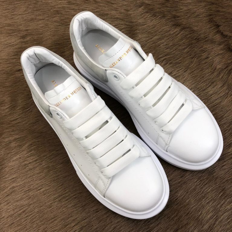 Alexander McQueen Spor Ayakkabi Sneaker Arkasi gri