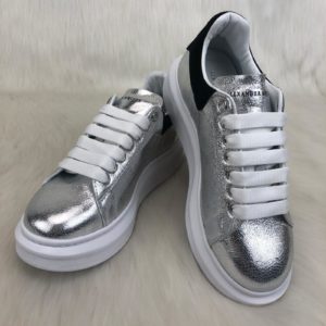 Alexander McQueen Spor Ayakkabi Sneaker silver
