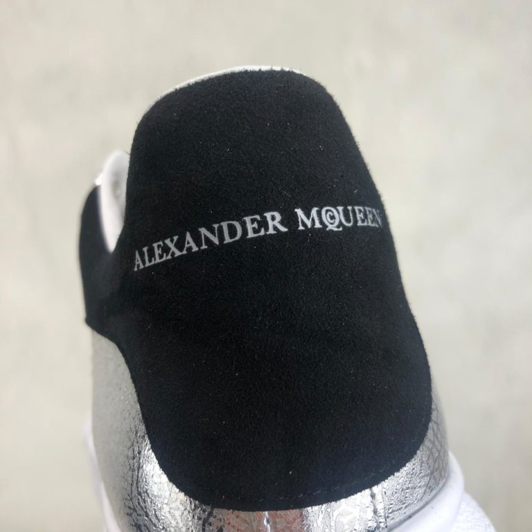 Alexander McQueen Spor Ayakkabi Sneaker silver