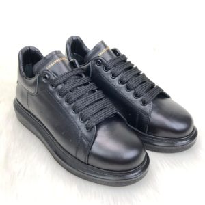 Alexander McQueen Spor Ayakkabi erkek Sneaker Arkasi siyah