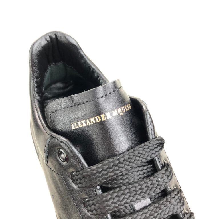 Alexander McQueen Spor Ayakkabi erkek Sneaker Arkasi siyah