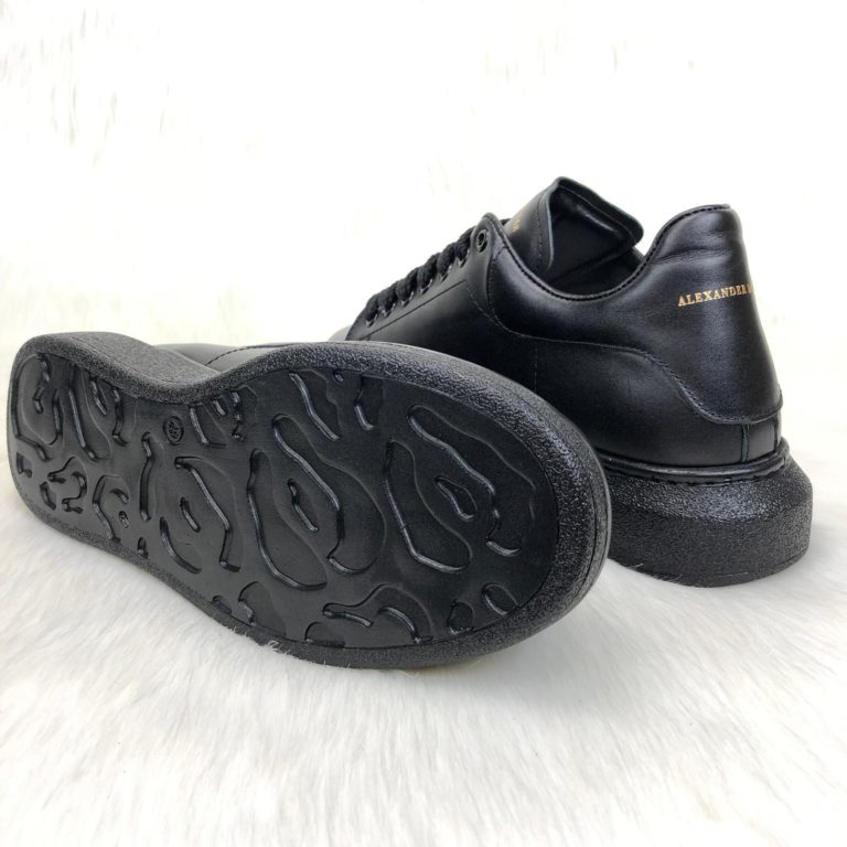 Alexander McQueen Spor Ayakkabi erkek Sneaker Arkasi siyah
