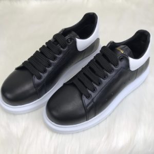 Alexander McQueen Spor Ayakkabi erkek Sneaker Arkasi siyah