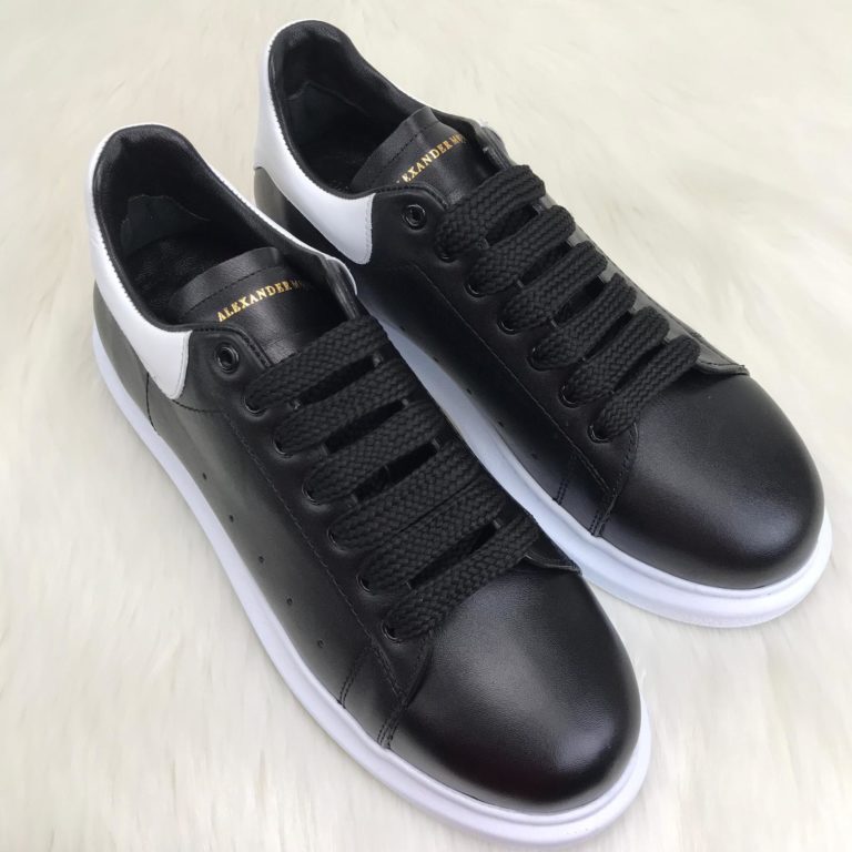 Alexander McQueen Spor Ayakkabi erkek Sneaker Arkasi siyah