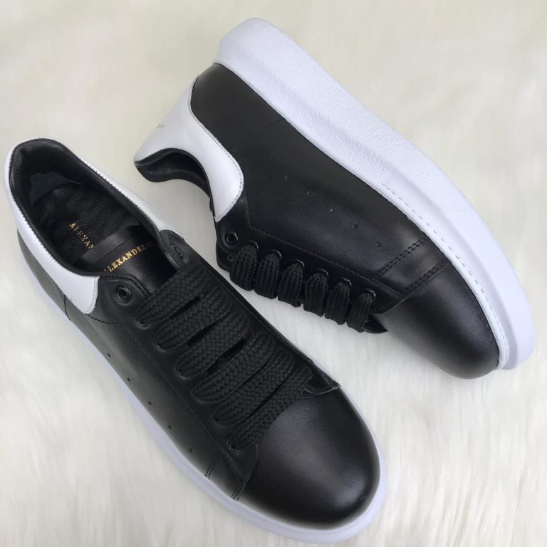 Alexander McQueen Spor Ayakkabi erkek Sneaker Arkasi siyah