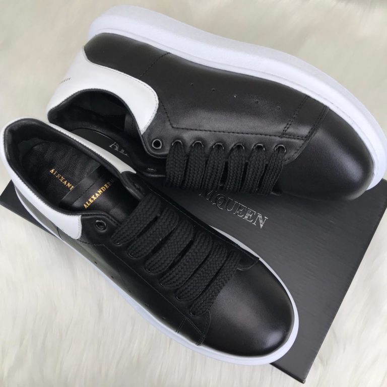Alexander McQueen Spor Ayakkabi erkek Sneaker Arkasi siyah