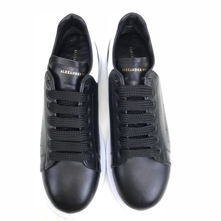 Alexander McQueen Spor Ayakkabi erkek Sneaker Arkasi siyah