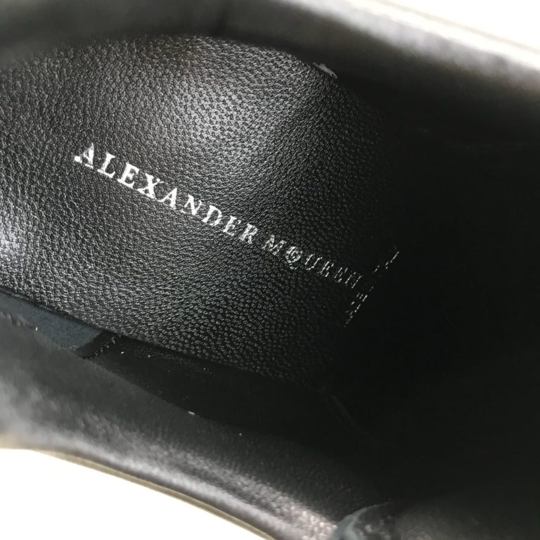 Alexander McQueen Spor Ayakkabi erkek Sneaker siyah