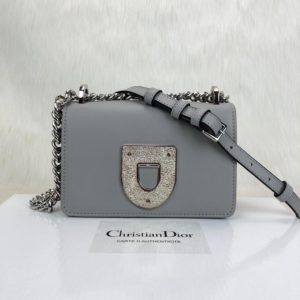 Christian Dior canta Diorama Club gri 18x12