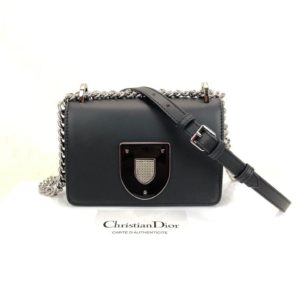 Christian Dior canta Diorama Club siyah 18x12