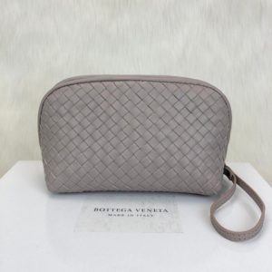bottega veneta canta intrecciato portfoy gri 20x15