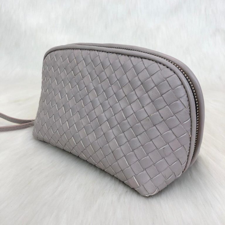 Christian Dior canta intrecciato portfoy gri 20x15