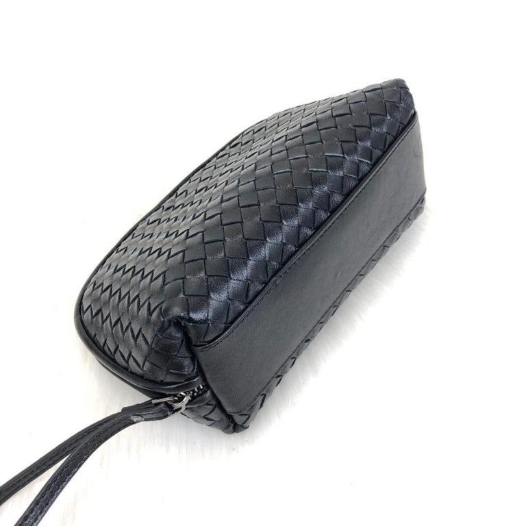 Christian Dior canta intrecciato portfoy siyah 20x15