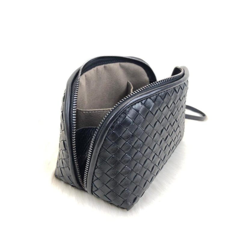 Christian Dior canta intrecciato portfoy siyah 20x15
