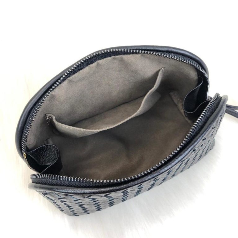 Christian Dior canta intrecciato portfoy siyah 20x15