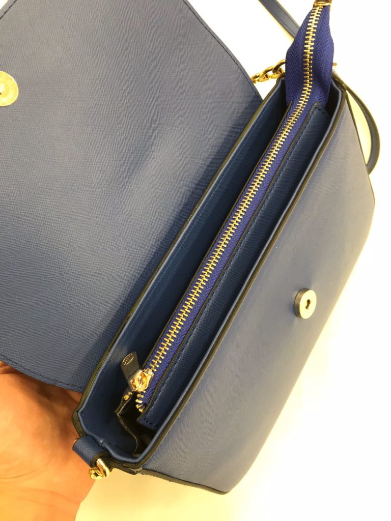 Michael kors canta suni deri postaci capraz aski kapakli civit mavi