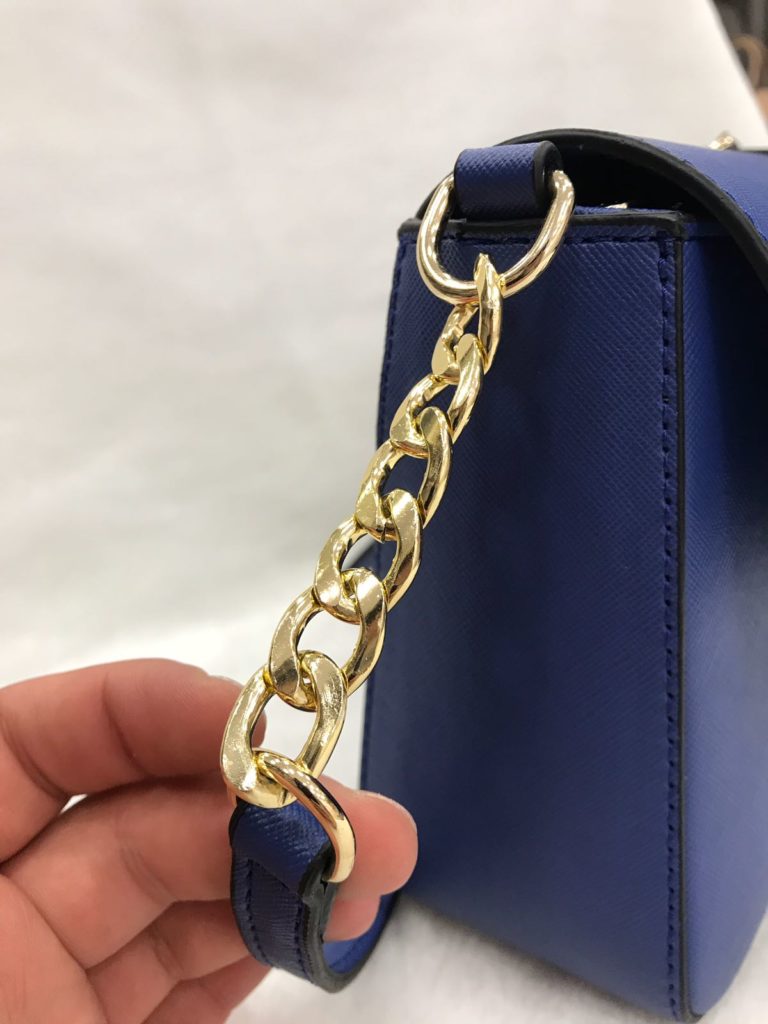 Michael kors canta suni deri postaci capraz aski kapakli civit mavi