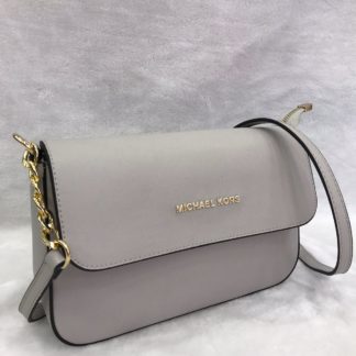 Michael kors canta suni deri postaci capraz aski kapakli gri