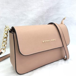 Michael kors canta suni deri postaci capraz aski kapakli pudra pembe
