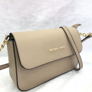 Michael kors canta suni deri postaci capraz aski kapakli vizon