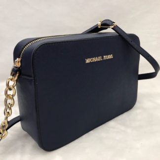 Michael kors canta suni deri postaci capraz askili lacivert