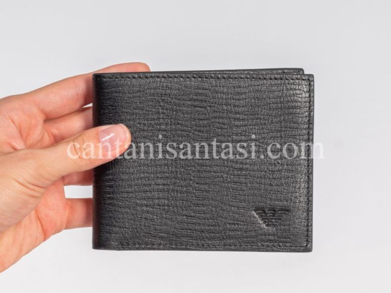 armani cuzdan erkek siyah