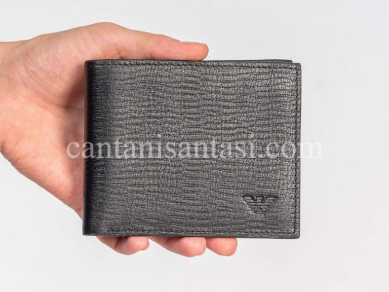 armani cuzdan erkek siyah