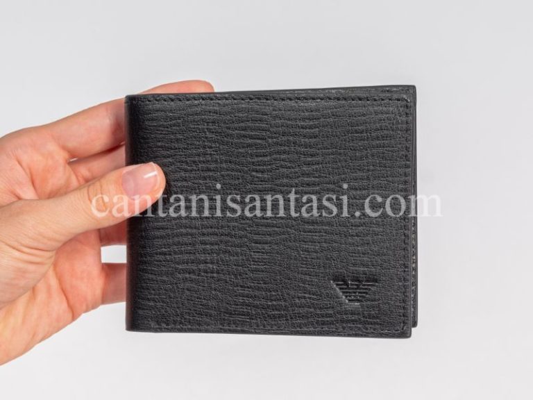 armani cuzdan erkek siyah