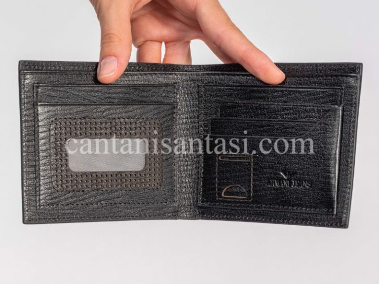 armani cuzdan erkek siyah