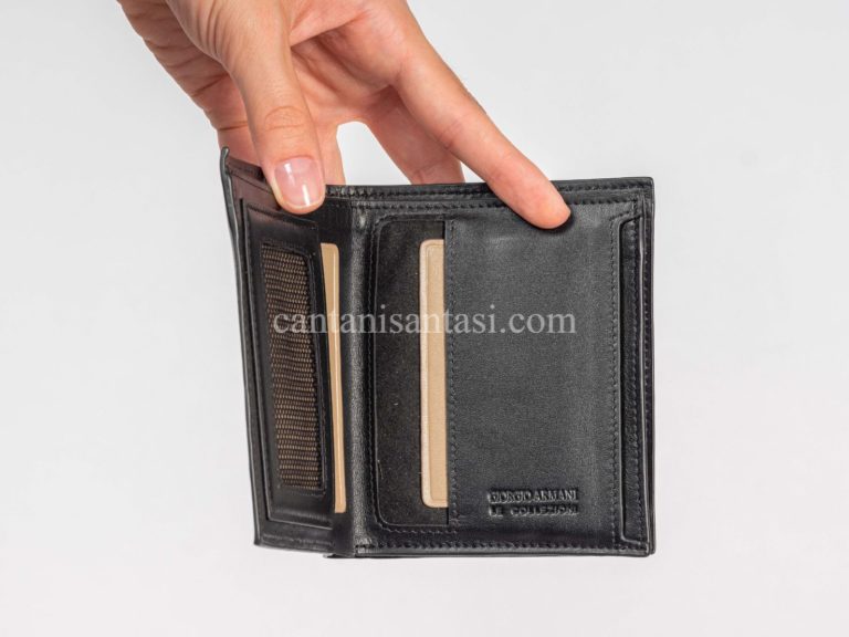 armani cuzdan giorgio gri