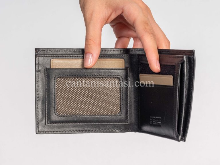 armani cuzdan giorgio gri classic