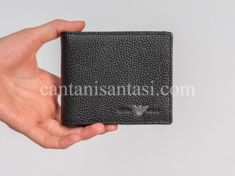 armani cuzdan giorgio siyah