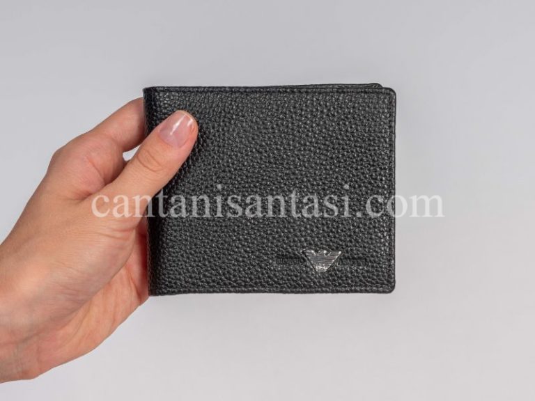 armani cuzdan giorgio siyah
