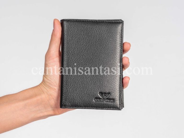 armani pasaportluk giorgio siyah unisex