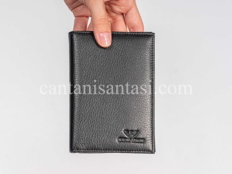 armani pasaportluk giorgio siyah unisex