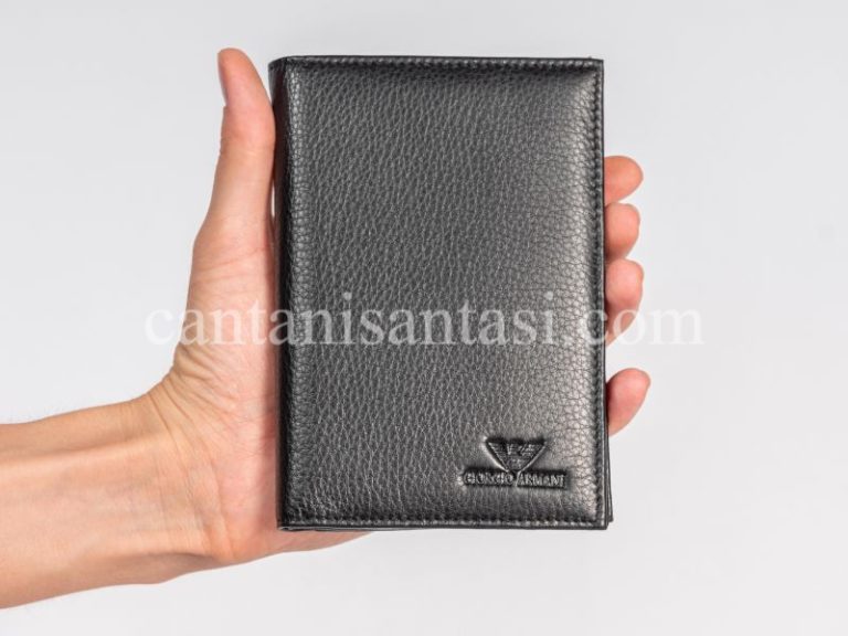 armani pasaportluk giorgio siyah unisex