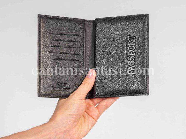 armani pasaportluk giorgio siyah unisex