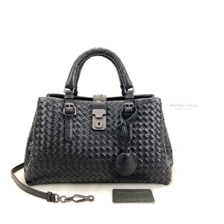 bottega veneta canta bottega Prusse roma siyah 31x20x18