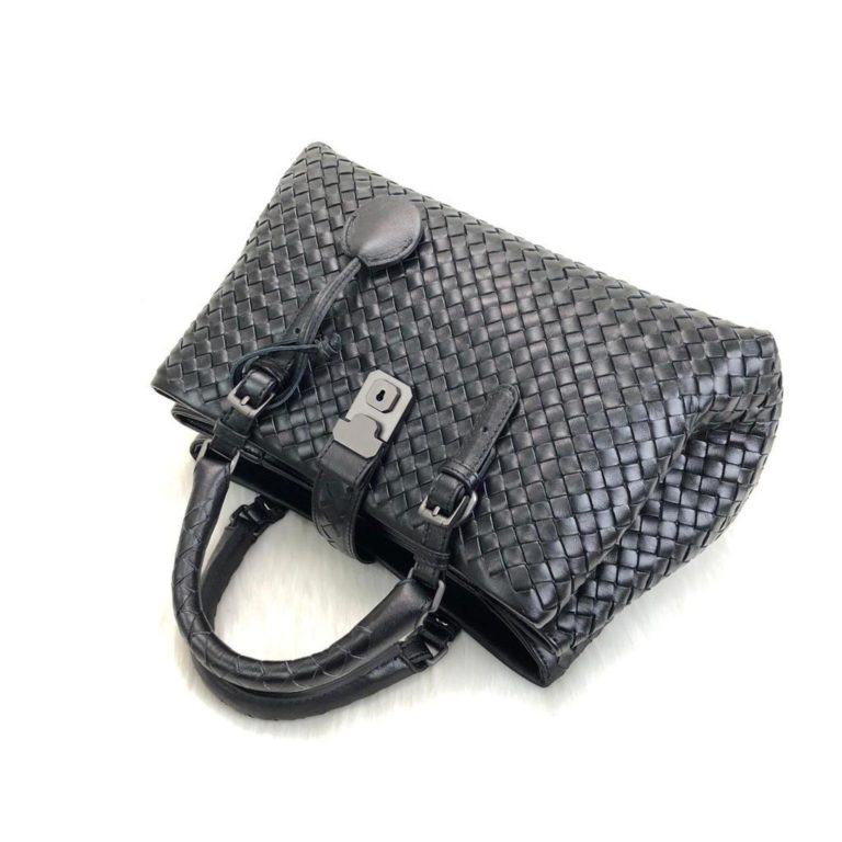 bottega veneta canta bottega Prusse roma siyah 31x20x18