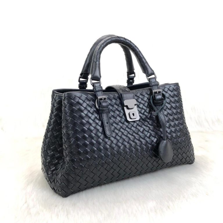 bottega veneta canta bottega Prusse roma siyah 31x20x18