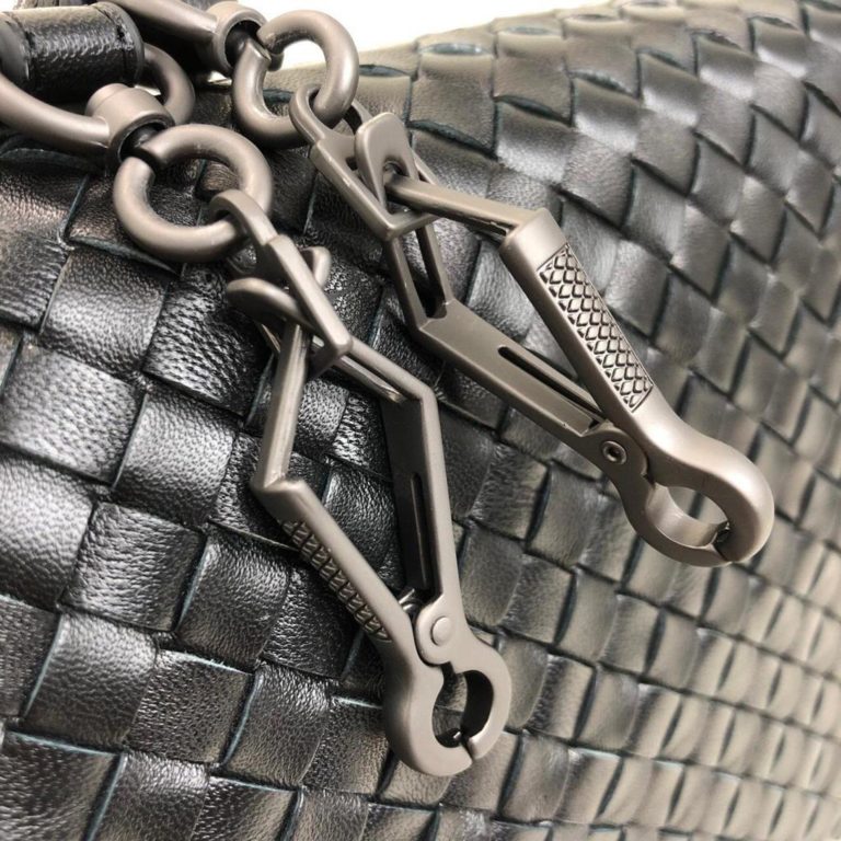 bottega veneta canta bottega Prusse roma siyah 31x20x18