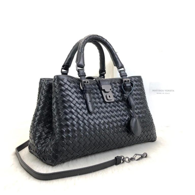 bottega veneta canta bottega Prusse roma siyah 31x20x18